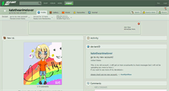 Desktop Screenshot of katetheanimelover.deviantart.com