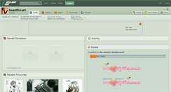 Desktop Screenshot of beautiful-art.deviantart.com