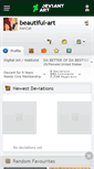 Mobile Screenshot of beautiful-art.deviantart.com