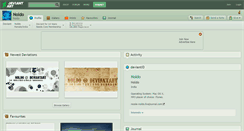 Desktop Screenshot of noldo.deviantart.com