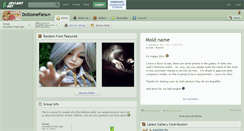 Desktop Screenshot of dollzonefans.deviantart.com