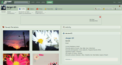 Desktop Screenshot of danger-89.deviantart.com