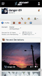 Mobile Screenshot of danger-89.deviantart.com
