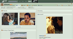 Desktop Screenshot of butterpaw.deviantart.com