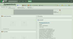 Desktop Screenshot of photographicreverie.deviantart.com