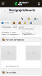 Mobile Screenshot of photographicreverie.deviantart.com