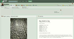 Desktop Screenshot of dinotiste.deviantart.com