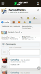 Mobile Screenshot of bannedforlies.deviantart.com