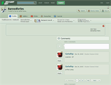 Tablet Screenshot of bannedforlies.deviantart.com