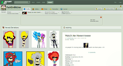 Desktop Screenshot of fuckembitches.deviantart.com