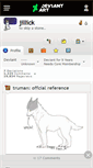 Mobile Screenshot of jillick.deviantart.com