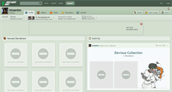 Desktop Screenshot of imoentm.deviantart.com