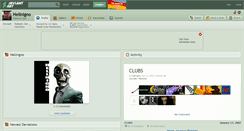 Desktop Screenshot of hellnigno.deviantart.com