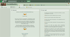 Desktop Screenshot of chocolatebeauties.deviantart.com
