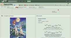 Desktop Screenshot of peppermintrain.deviantart.com