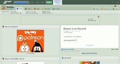 Desktop Screenshot of doodley.deviantart.com