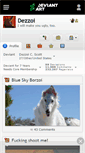 Mobile Screenshot of dezzoi.deviantart.com