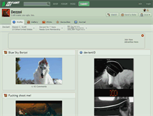 Tablet Screenshot of dezzoi.deviantart.com