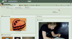 Desktop Screenshot of cellascakes.deviantart.com