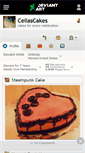 Mobile Screenshot of cellascakes.deviantart.com
