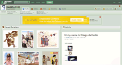 Desktop Screenshot of dalbello182.deviantart.com
