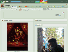 Tablet Screenshot of hectigo.deviantart.com