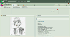 Desktop Screenshot of drifloonlover.deviantart.com