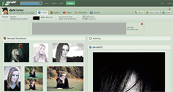 Desktop Screenshot of dark1crow.deviantart.com