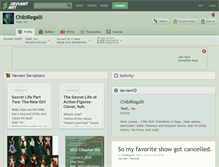 Tablet Screenshot of chibiregalli.deviantart.com
