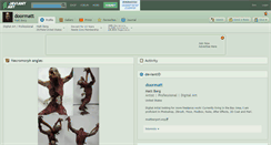 Desktop Screenshot of doormatt.deviantart.com