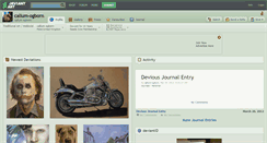 Desktop Screenshot of callum-ogborn.deviantart.com