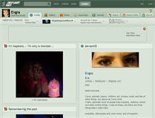 Tablet Screenshot of evgra.deviantart.com