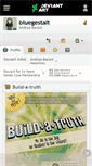 Mobile Screenshot of bluegestalt.deviantart.com