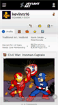 Mobile Screenshot of kevinrs16.deviantart.com