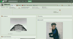 Desktop Screenshot of obakewell.deviantart.com
