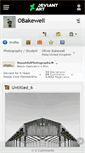 Mobile Screenshot of obakewell.deviantart.com