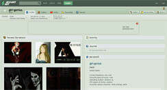 Desktop Screenshot of girl-genius.deviantart.com