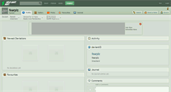 Desktop Screenshot of fearplz.deviantart.com