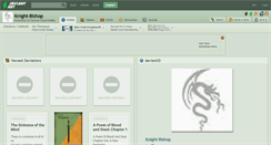 Desktop Screenshot of knight-bishop.deviantart.com