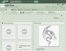 Tablet Screenshot of knight-bishop.deviantart.com