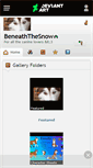 Mobile Screenshot of beneaththesnow.deviantart.com