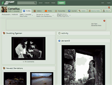 Tablet Screenshot of cornellius.deviantart.com