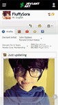 Mobile Screenshot of fluffysora.deviantart.com