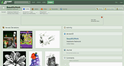 Desktop Screenshot of beautifulwork.deviantart.com