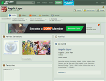 Tablet Screenshot of angelic-layer.deviantart.com