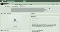 Desktop Screenshot of eugenewu14.deviantart.com