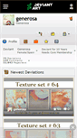 Mobile Screenshot of generosa.deviantart.com