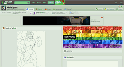 Desktop Screenshot of akelalycan.deviantart.com