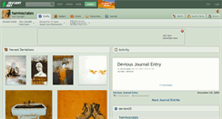 Desktop Screenshot of hermocrates.deviantart.com