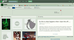 Desktop Screenshot of essoe.deviantart.com